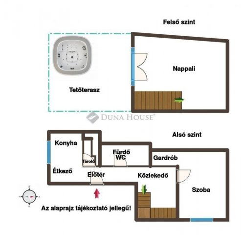 Eladó téglalakás, Budapesten, V. kerületben 189 M Ft, 2 szobás