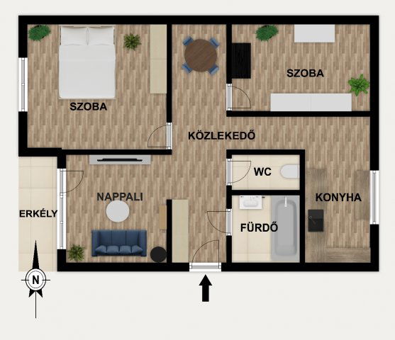Eladó panellakás, Budapesten, XI. kerületben, Neszmélyi úton