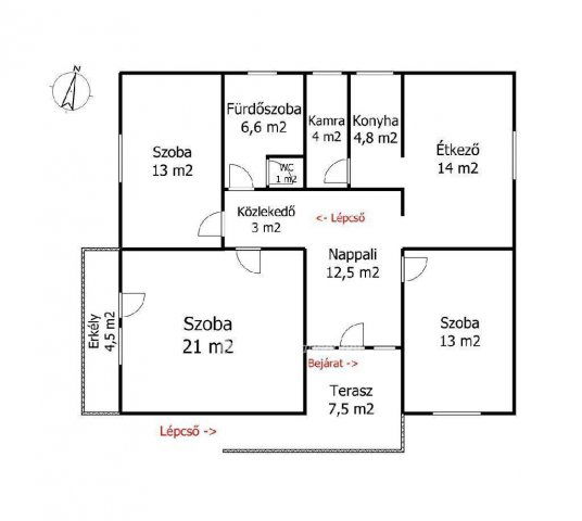 Eladó családi ház, Mezőkövesden 54 M Ft, 3 szobás