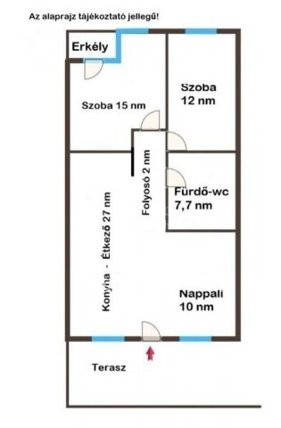 Eladó téglalakás, Kecskeméten 85 M Ft, 2+1 szobás