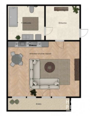 Eladó téglalakás, Szegeden 43 M Ft, 1 szobás