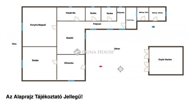 Eladó családi ház, Kapuváron 75.9 M Ft, 4 szobás