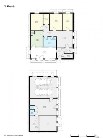 Eladó ikerház, Pápán 58.9 M Ft, 2+1 szobás