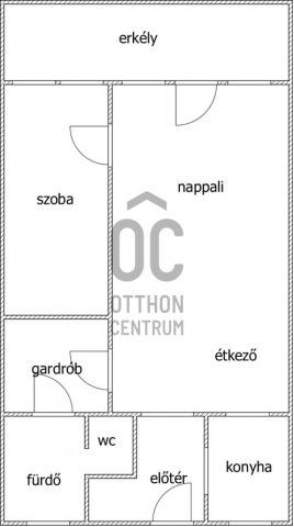 Kiadó téglalakás, albérlet, Cegléden 160 E Ft / hó, 2 szobás