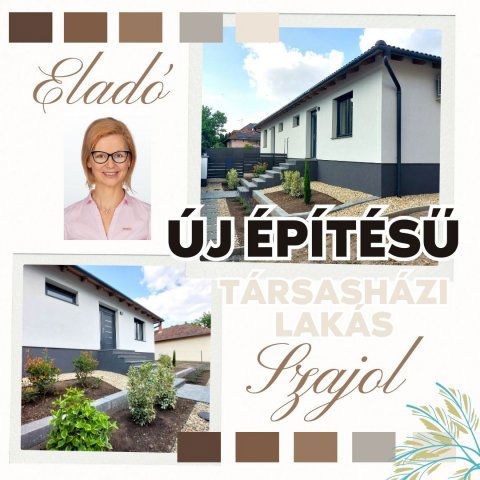 Eladó téglalakás, Szajolon 73.9 M Ft, 3 szobás