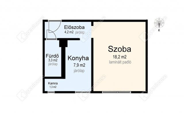 Eladó téglalakás, Miskolcon 22.99 M Ft, 1 szobás