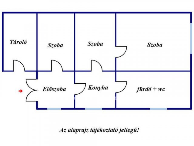 Eladó családi ház, Kunszentmártonban 12.999 M Ft, 1+2 szobás