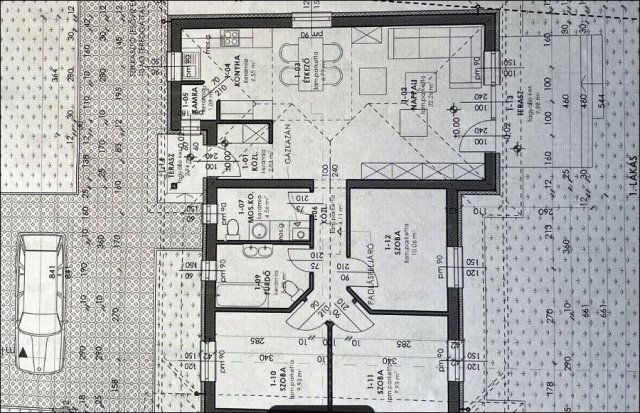 Eladó családi ház, Nagytarcsán 95.9 M Ft, 3 szobás