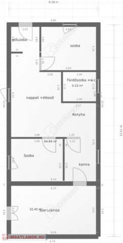 Eladó telek, Monoron 64.9 M Ft / költözzbe.hu