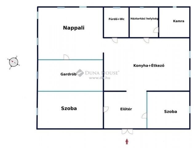 Eladó családi ház, Monoron 50 M Ft, 4 szobás