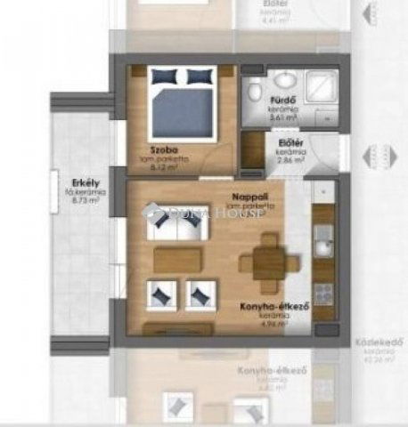 Eladó téglalakás, Szombathelyen 41.9 M Ft, 2 szobás