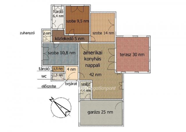 Eladó ikerház, Dunaharasztin 139 M Ft, 3 szobás