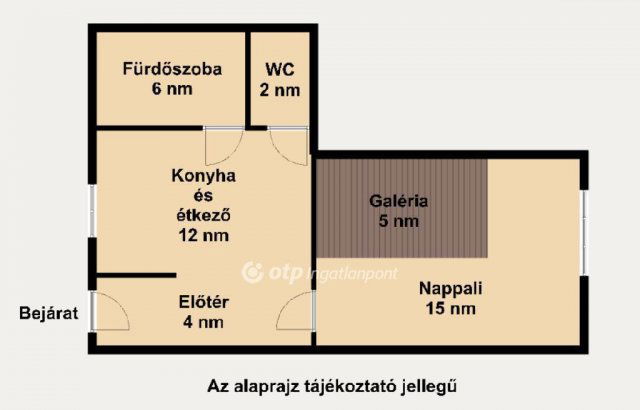 Eladó téglalakás, Budapesten, IX. kerületben 59 M Ft, 1 szobás