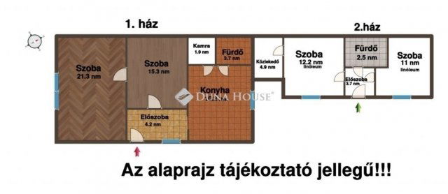 Eladó családi ház, Budapesten, XX. kerületben 63 M Ft, 4 szobás