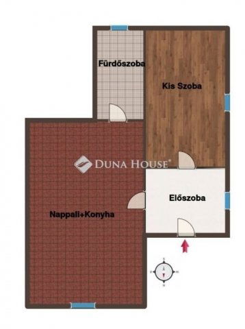 Eladó családi ház, Szegeden 8.9 M Ft, 2 szobás