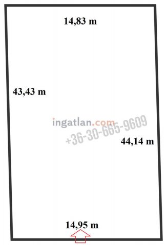 Eladó telek, Budapesten, XXIII. kerületben 79.9 M Ft