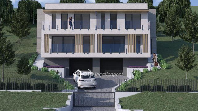 Eladó ikerház, Budapesten, II. kerületben 299 M Ft, 4 szobás