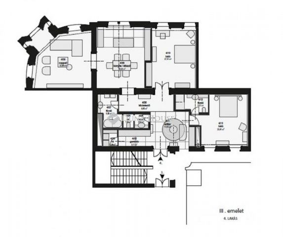 Eladó téglalakás, Budapesten, V. kerületben 321 M Ft, 3 szobás