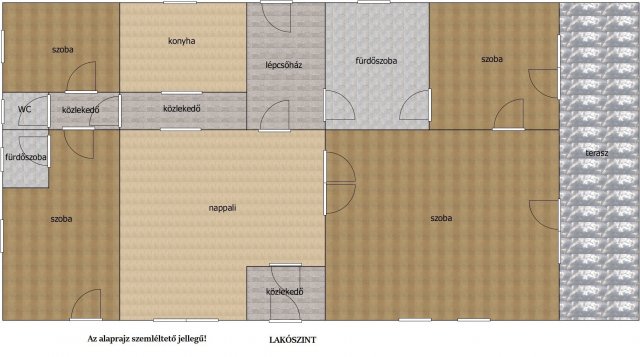 Eladó családi ház, Keszthelyen 137 M Ft, 10 szobás