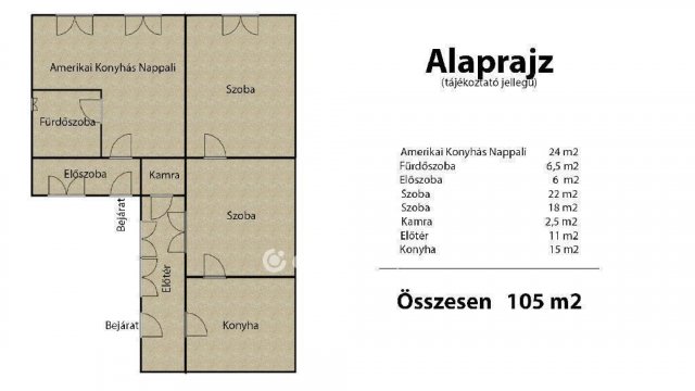 Eladó családi ház, Tényőn 34.8 M Ft, 3 szobás