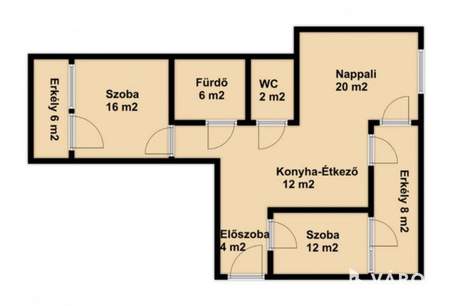 Kiadó téglalakás, albérlet, Szegeden 195 E Ft / hó, 3 szobás