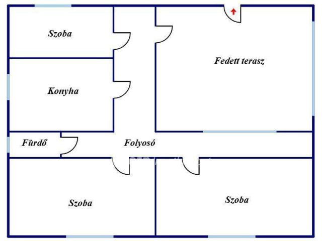 Eladó családi ház, Geszteréden 16.5 M Ft, 3 szobás