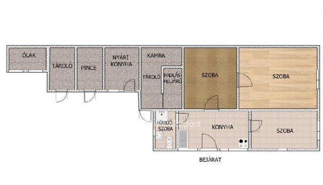 Eladó családi ház, Csongrádon 22 M Ft, 2+1 szobás