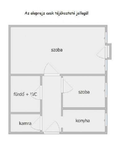 Eladó téglalakás, Szegeden, Fésű utcában 45 M Ft, 1+1 szobás