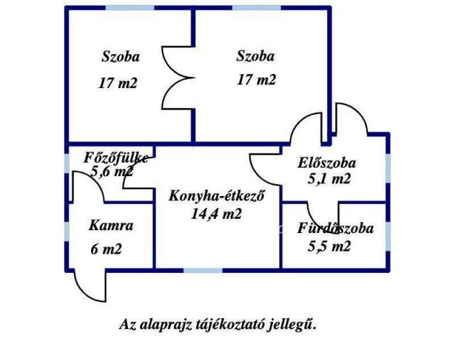 Eladó családi ház, Dévaványán 7.6 M Ft, 2 szobás