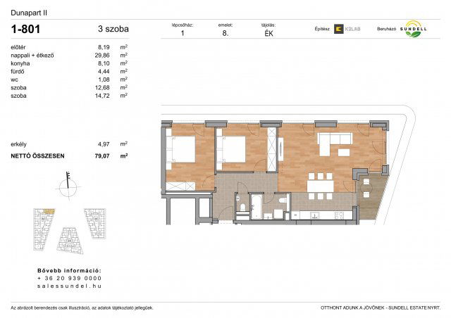 Eladó téglalakás, Budapesten, XI. kerületben 153.125 M Ft