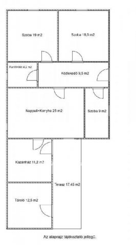 Eladó családi ház, Kétegyházán 37.5 M Ft, 2+1 szobás