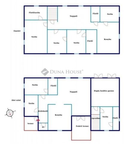 Eladó családi ház, Vecsésen 159 M Ft, 9 szobás