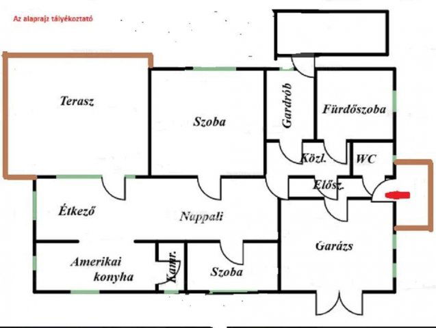 Eladó családi ház, Budapesten, II. kerületben 169 M Ft, 3 szobás