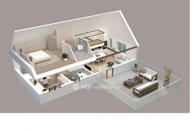 Eladó téglalakás, Nagykanizsán 72 M Ft, 2+2 szobás