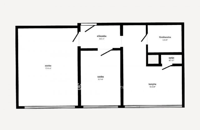 Eladó panellakás, Mátészalkán 33.5 M Ft, 1+1 szobás