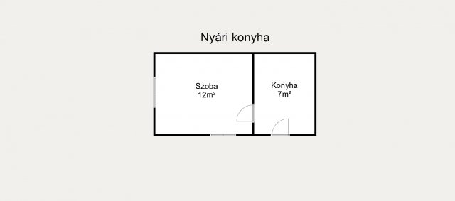 Eladó családi ház, Fancsalon 15 M Ft, 2 szobás