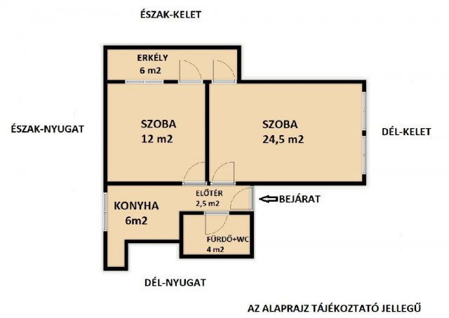 Eladó téglalakás, Budapesten, XI. kerületben 73.9 M Ft, 2 szobás