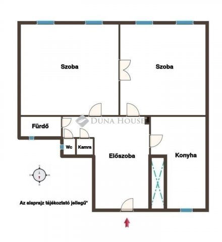 Eladó téglalakás, Budapesten, VIII. kerületben 95 M Ft, 2 szobás