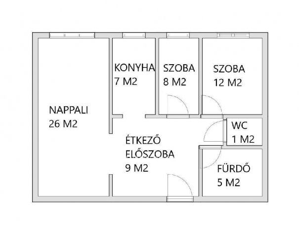 Eladó panellakás, Budapesten, IV. kerületben 75.9 M Ft