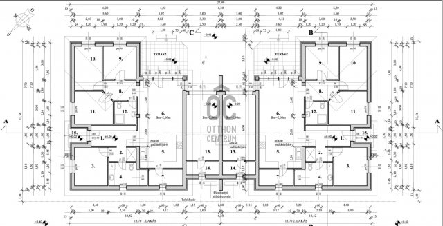 Eladó ikerház, Ráckevén 99 M Ft, 4 szobás