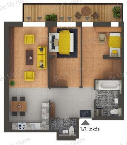 Eladó téglalakás, Budapesten, III. kerületben 120.216 M Ft