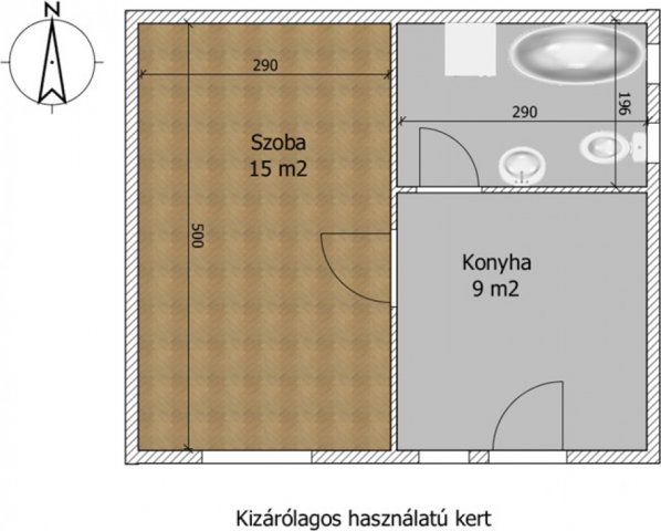 Eladó téglalakás, Budapesten, XX. kerületben, Csallóköz utcában