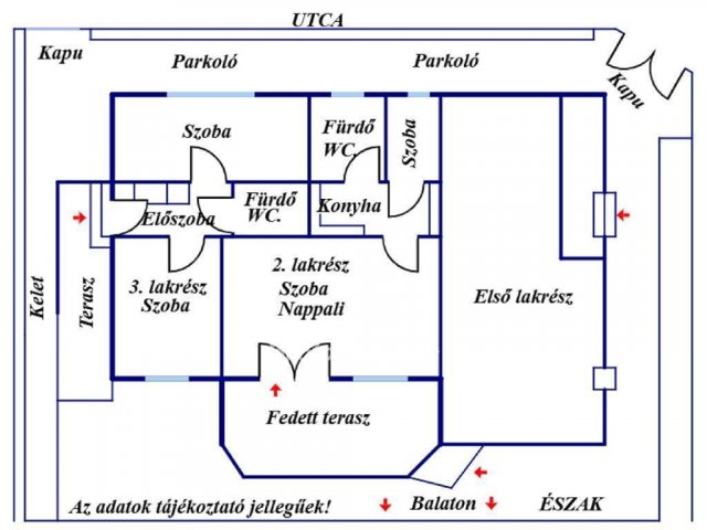 Eladó nyaraló, Balatonbogláron 338 M Ft, 3+1 szobás