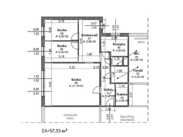 Eladó panellakás, Budapesten, XXI. kerületben 69.9 M Ft
