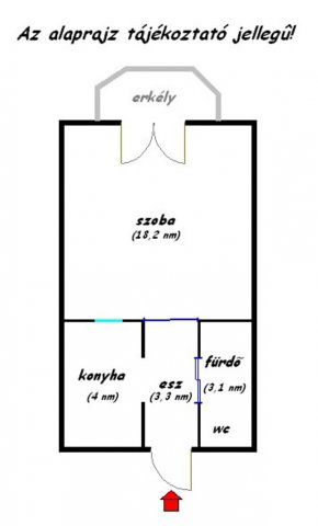 Eladó téglalakás, Szegeden, Csongrádi sugárúton 37.99 M Ft