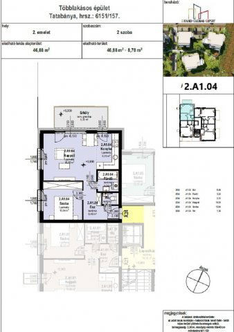 Eladó téglalakás, Tatabányán 51.729 M Ft, 2 szobás