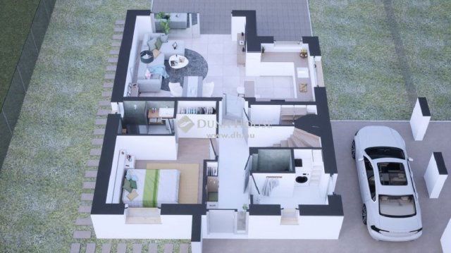 Eladó ikerház, Veresegyházon 149 M Ft, 5 szobás