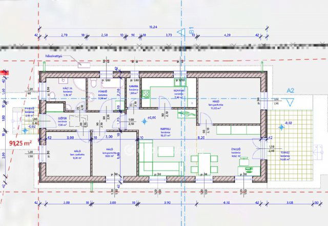 Eladó családi ház, Kápolnásnyéken 99.9 M Ft, 4 szobás