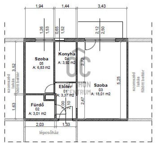 Kiadó panellakás, albérlet, Miskolcon 125 E Ft / hó, 2 szobás