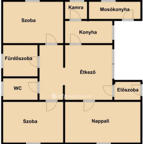 Eladó családi ház, Hosszúpályin 62.999 M Ft, 3 szobás